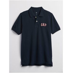 Modré klučičí dětské polo tričko GAP Logo polo shirt