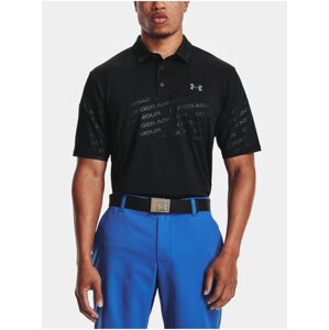 Tričko Under Armour Playoff 2.0 Blocked Polo - černá