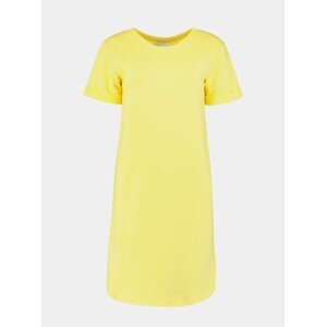 Žluté basic šaty Hailys