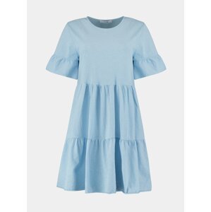 Světle modré volné šaty Hailys
