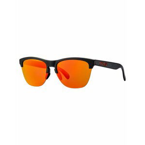 Oakley Frogskins Lite Matte Black w/ PRIZM Ruby sluneční brýle pilotky - černá