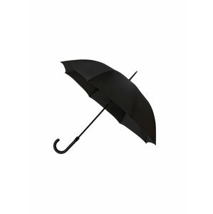 Falcone De luxe Black jednobarevný holový deštník - Černá
