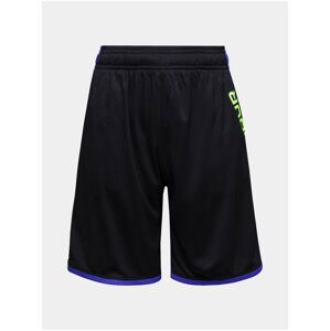 Černé klučičí kraťasy Under Armour Stunt 3.0 PRTD Shorts