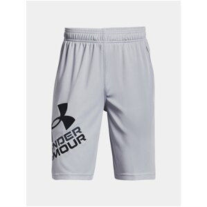 Šedé klučičí kraťasy Under Armour Prototype 2.0 Logo Shorts