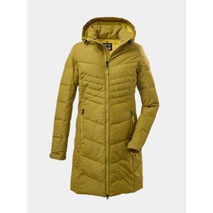 Žlutý dámský voděodolný zimní kabát killtec