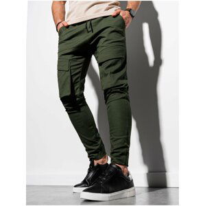 Pánské jogger kalhoty P999 - khaki