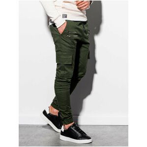 Pánské jogger kalhoty P1000 - khaki