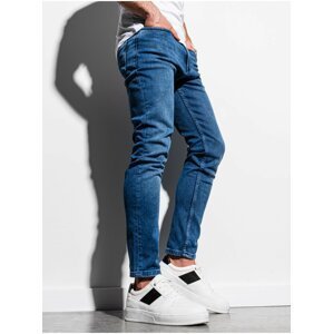 Pánské riflové kalhoty P1007 - modra