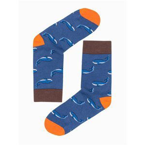 Pánské ponožky U109 - námořnická modrá