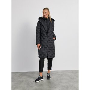 Černý dámský péřový zimní kabát METROOPOLIS by ZOOT.lab Roxy