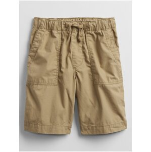 Béžové klučičí dětské kraťasy GAP pull-on shorts