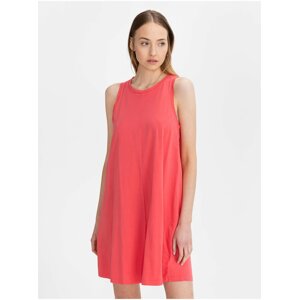 Červené dámské šaty GAP sleeveless swing dress