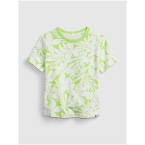 Zelené klučičí dětské tričko 100% organic cotton mix and match t-shirt