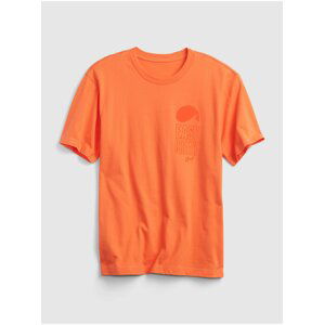 Oranžové pánské tričko easy breezy t-shirt