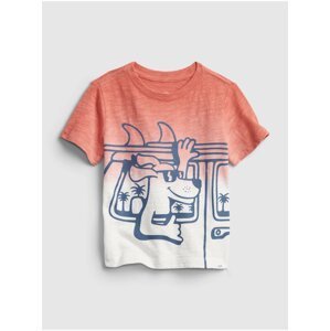Barevné klučičí dětské tričko short sleeve graphic t-shirt GAP