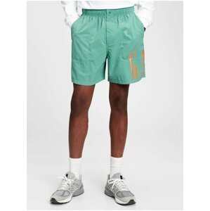 Zelené pánské kraťasy 6 nylon volume easy shorts "