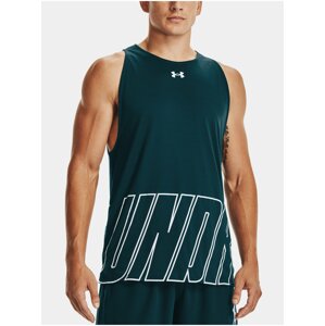 Tílko Under Armour BASELINE REVERSIBLE TANK - modrá