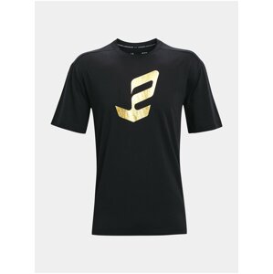 Tričko Under Armour UA EMBIID GOLD MINE TEE - černá