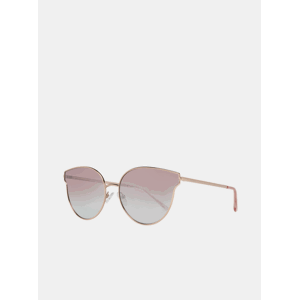 Dámské sluneční brýle v růžovozlaté barvě Guess