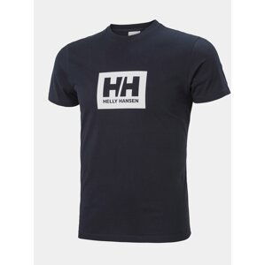 Tmavě modré pánské tričko HELLY HANSEN HH Box T-Shirt
