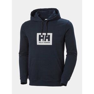 Tmavě modrá pánská mikina s kapucí HELLY HANSEN HH Box Hoodie Helly