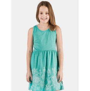 Zelené holčičí květované šaty SAM 73
