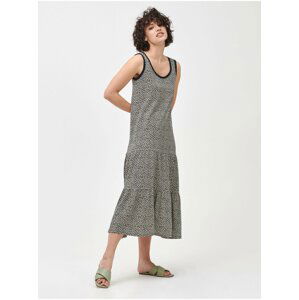 Barevné dámské šaty sleeveless tiered maxi dress GAP