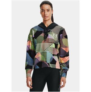 Mikina Under Armour Rival Terry Geo Print Hoodie - černá