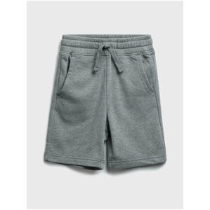 Šedé klučičí dětské kraťasy jogger shorts GAP