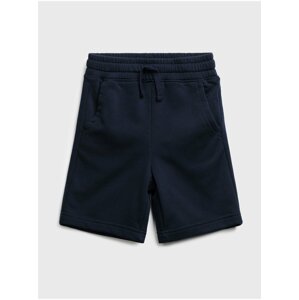 Modré klučičí dětské kraťasy jogger shorts GAP