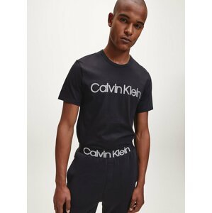 Černé pánské tričko s potiskem Calvin Klein