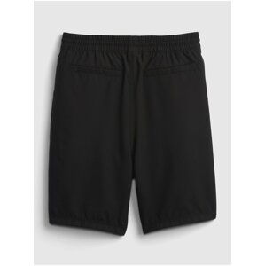 Černé klučičí dětské kraťasy liner shorts GAP