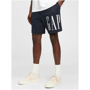 Modré pánské kraťasy GAP Logo corp logo short