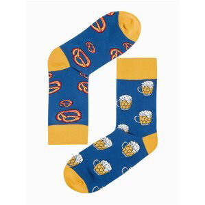 Pánské ponožky U169 - námořnická modrá