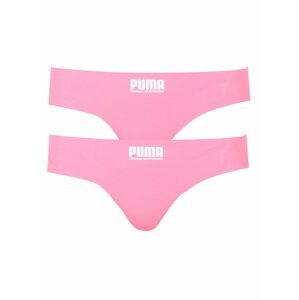 2PACK dámské kalhotky brazilky Puma růžové