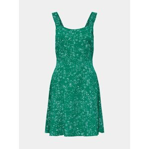 Zelené květované šaty JDY Staar
