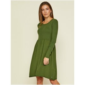 Zelené dámské svetrové šaty ZOOT Baseline Faith