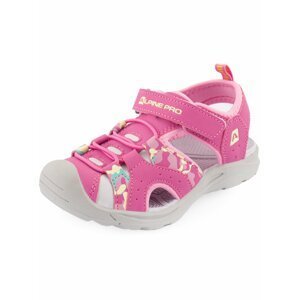 Růžové holčičí sandály ALPINE PRO Lysso