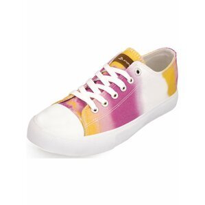 Žluto-růžové dámské boty ALPINE PRO VALERA