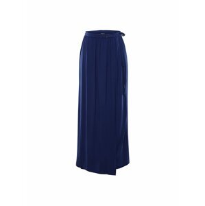 Tmavě modrá dámská maxi sukně Alpine Pro LARCA