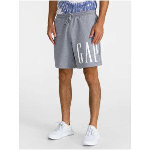 Šedé pánské kraťasy GAP Logo copr short