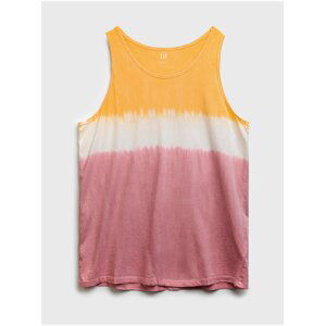 Barevné pánské tílko beach tie-dye tank GAP