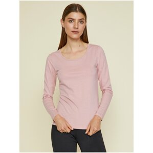 Světle růžové dámské basic tričko ZOOT.lab Mira