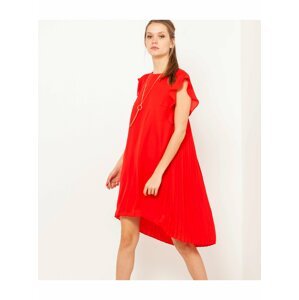 Červené šaty CAMAIEU