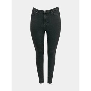 Černé skinny fit džíny VERO MODA CURVE Sophia