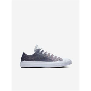 Fialové dámské vzorované tenisky Converse Chuck Taylor All Star Shimmer & Shine