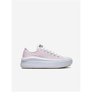 Světle růžové dámské tenisky na platformě Converse Chuck Taylor All Star Move Seasonal Color Platform