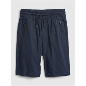 Modré klučičí dětské kraťasy pull-on hybrid shorts with quickdry. GAP