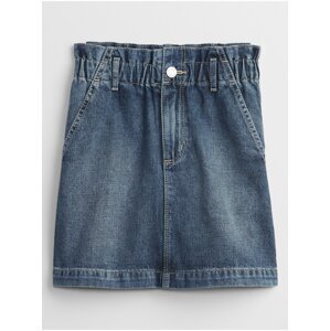 Modrá holčičí dětská džínová sukně denim skirt GAP