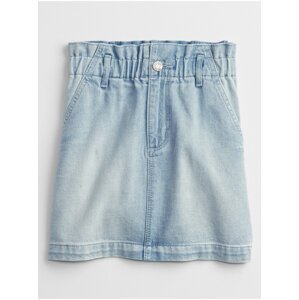 Modrá holčičí dětská sukně denim skirt GAP